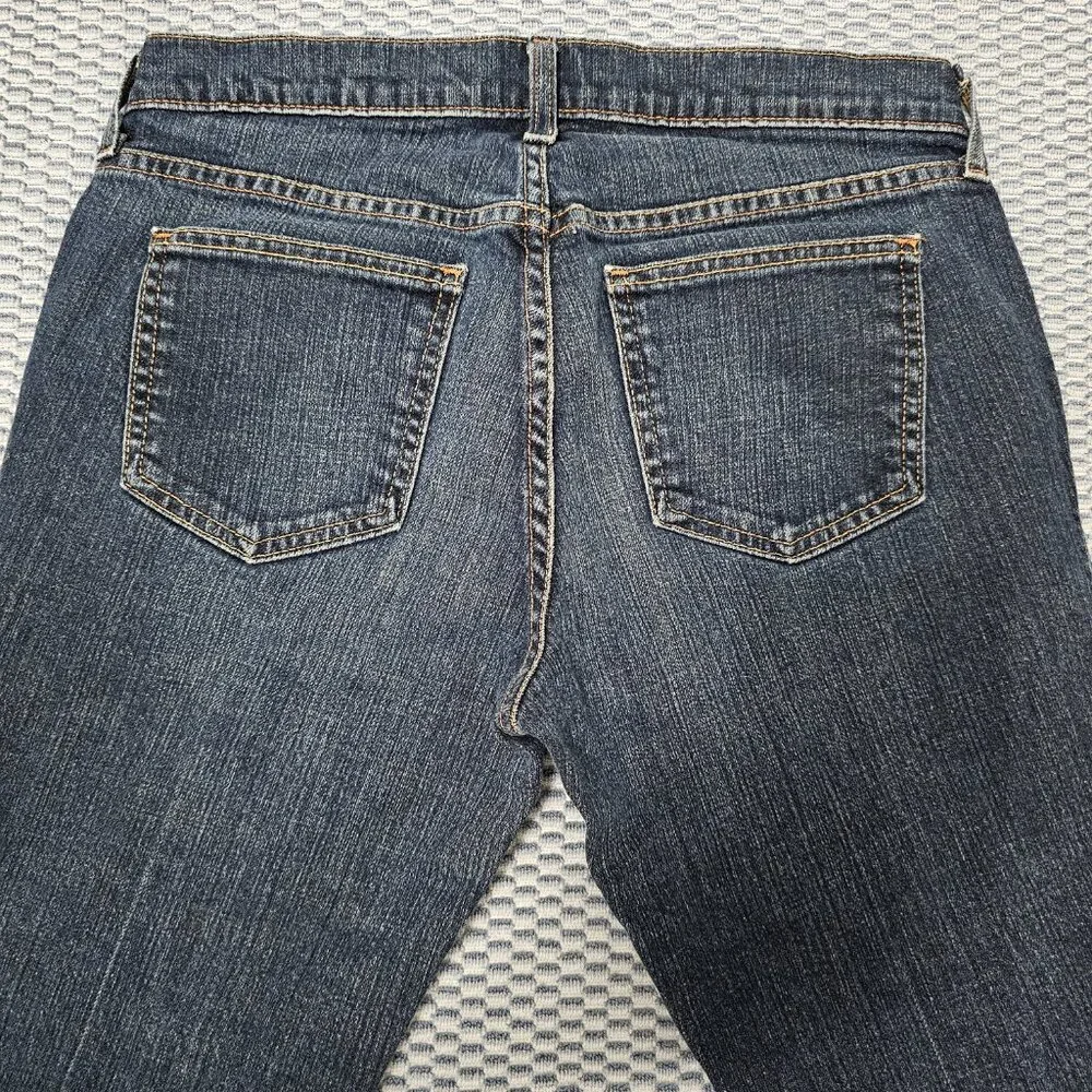 Gap Y2K Fashion Ultra Low Rise Ankle Flare Bootcut Jeans - Dark Wash Size 10 - Picture 6 of 11